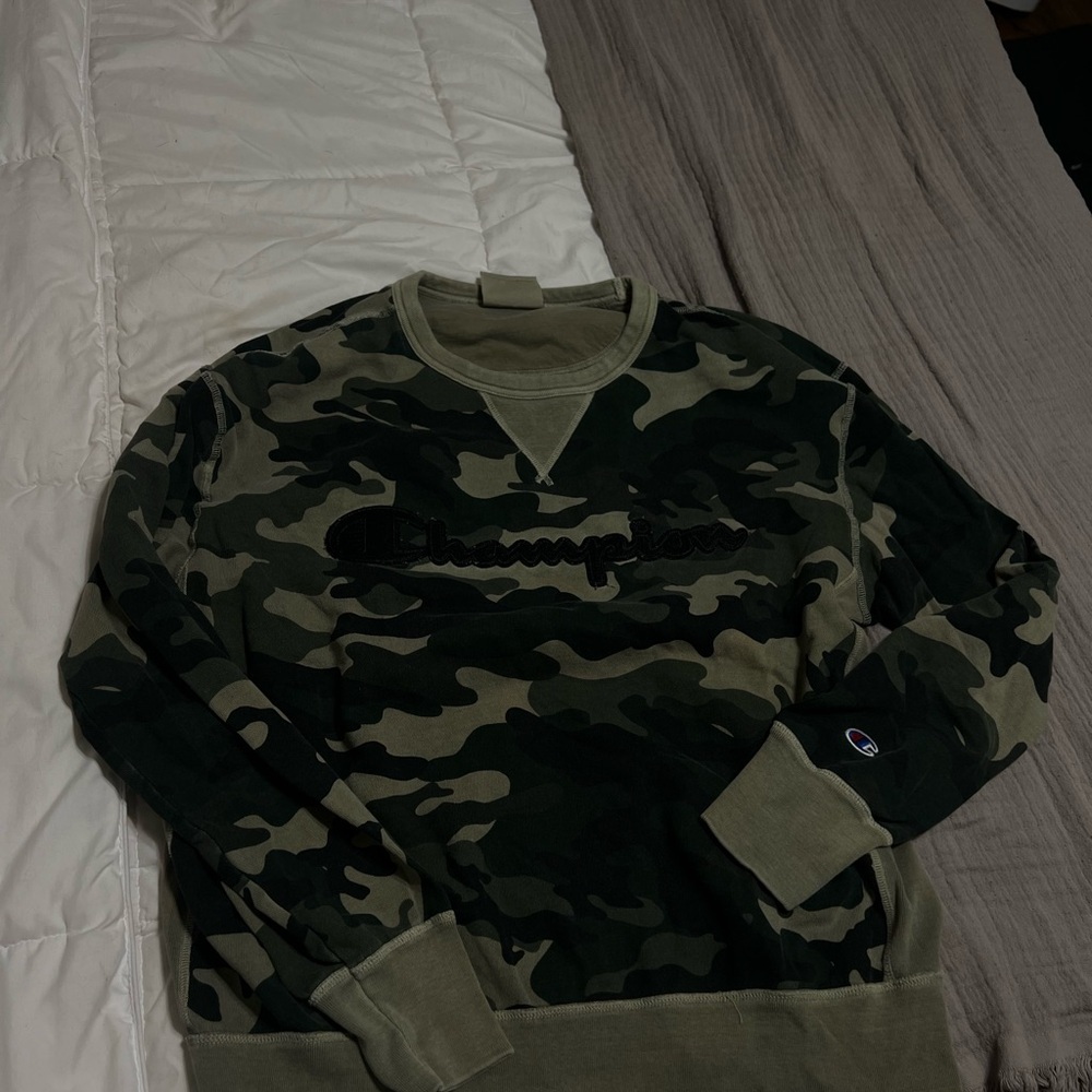 CAMO CHAMPION sweatshirt - Picture 10 of 11